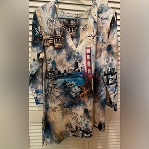 Patchington. Women’s top. Size L. Multicolor.